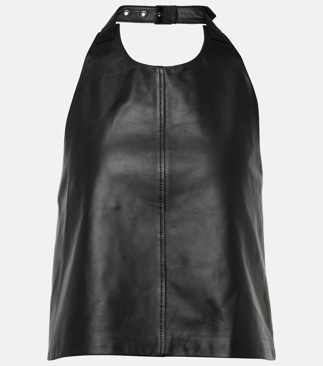 Wardrobe.NYC - Halterneck leather top