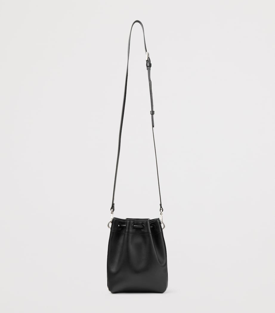 Black Mini Cinch Bucket Bag