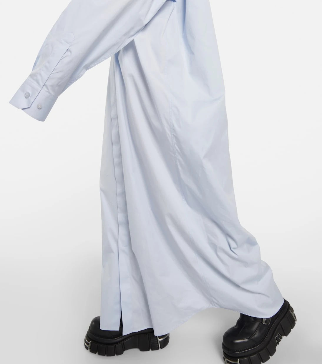 Vetements - Deconstructed cotton shirt dress