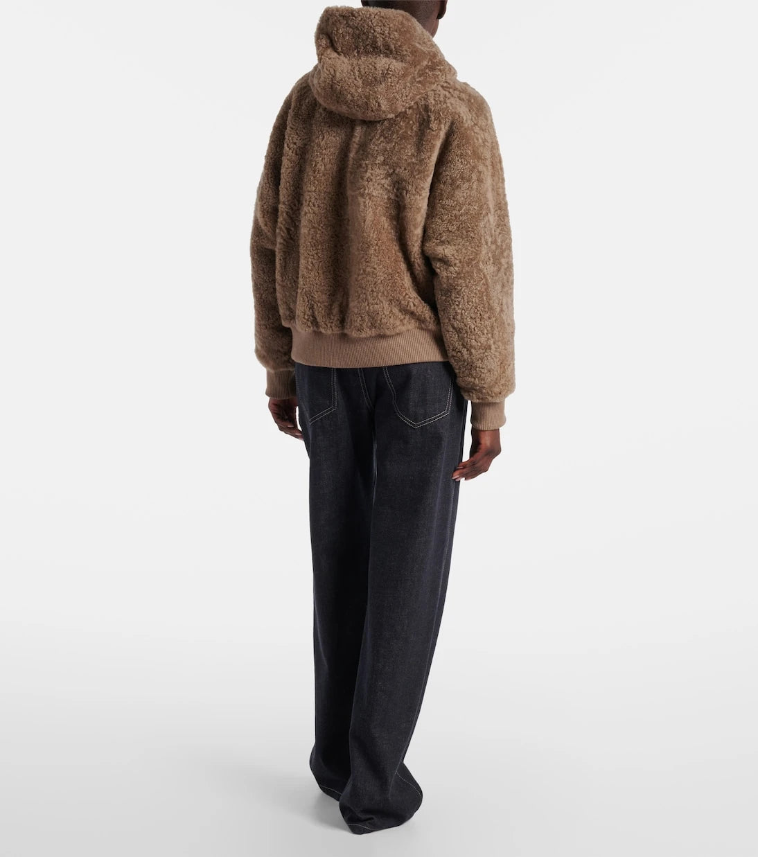 Brunello Cucinelli - Shearling and cashmere jacket