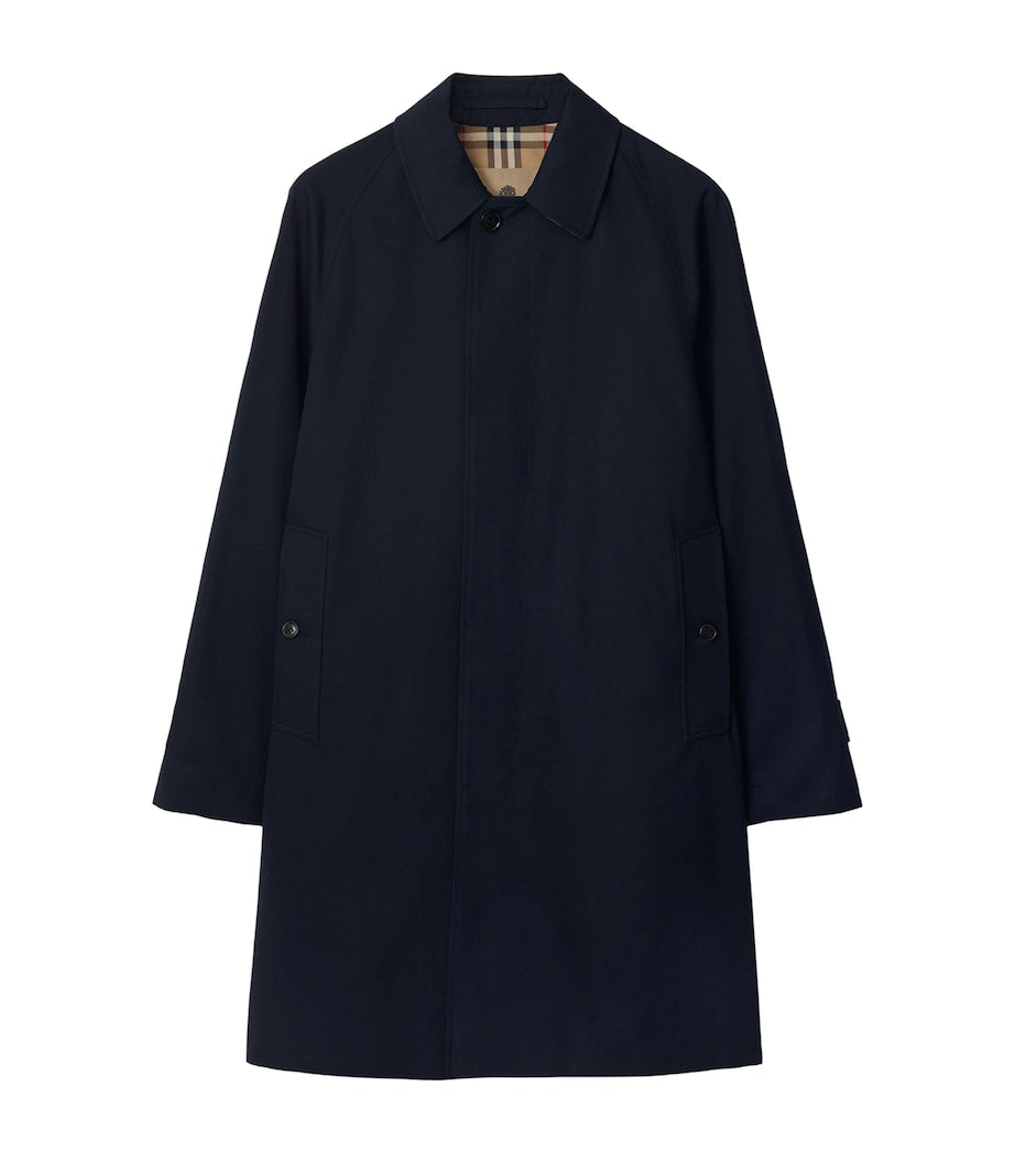 Blue Mid-Length Camden Heritage Car Coat