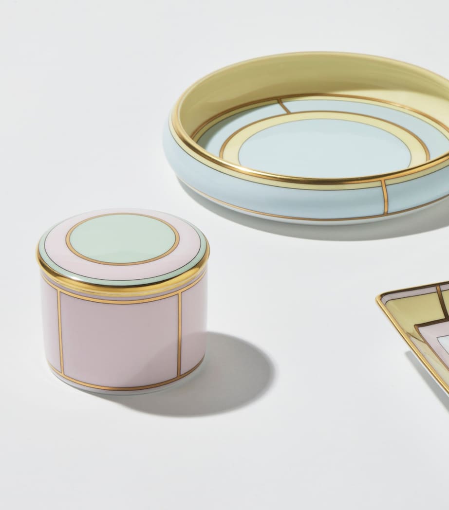 Porcelain Colonna Diva Rosa Trinket Box