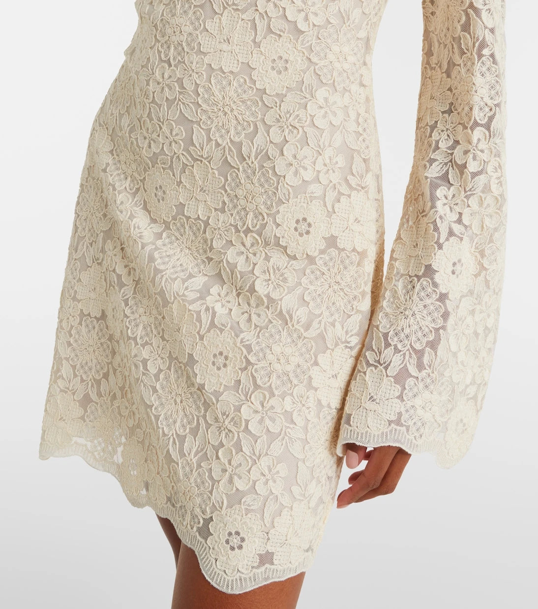 Veronica Beard - Teresia embroidered tulle minidress