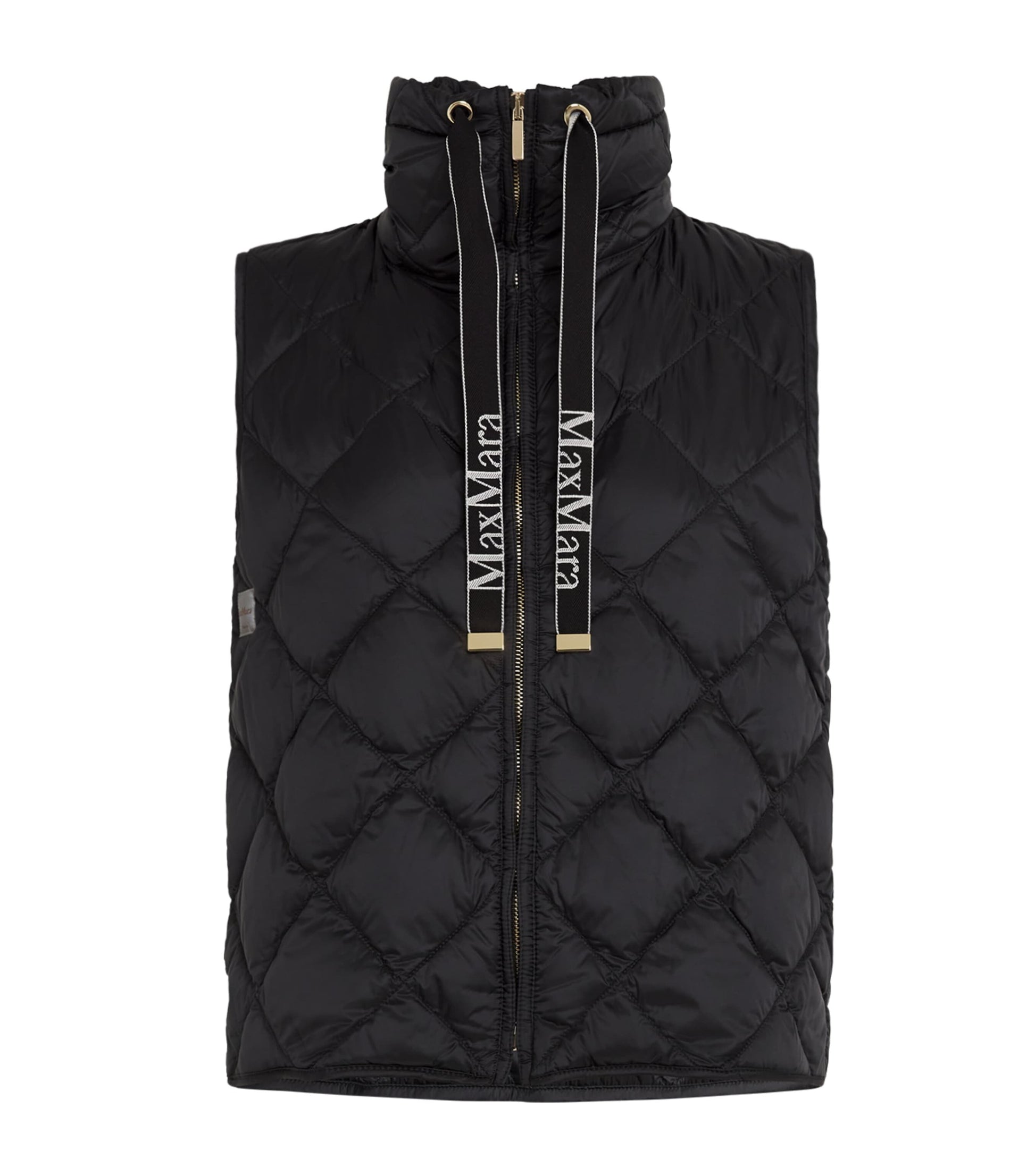 Black Down-Padded Gilet