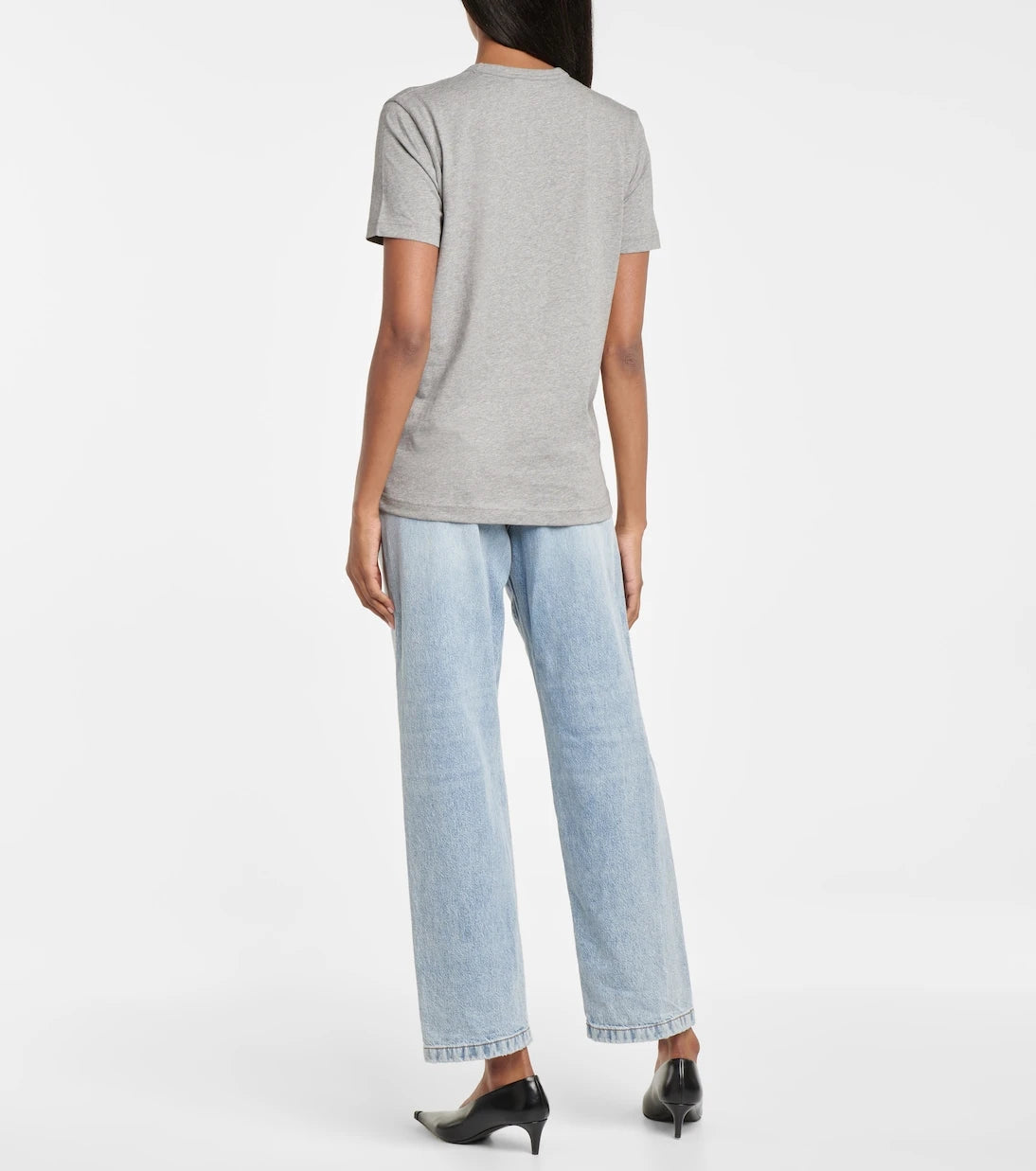 Acne Studios - تي شيرت قطني فيس