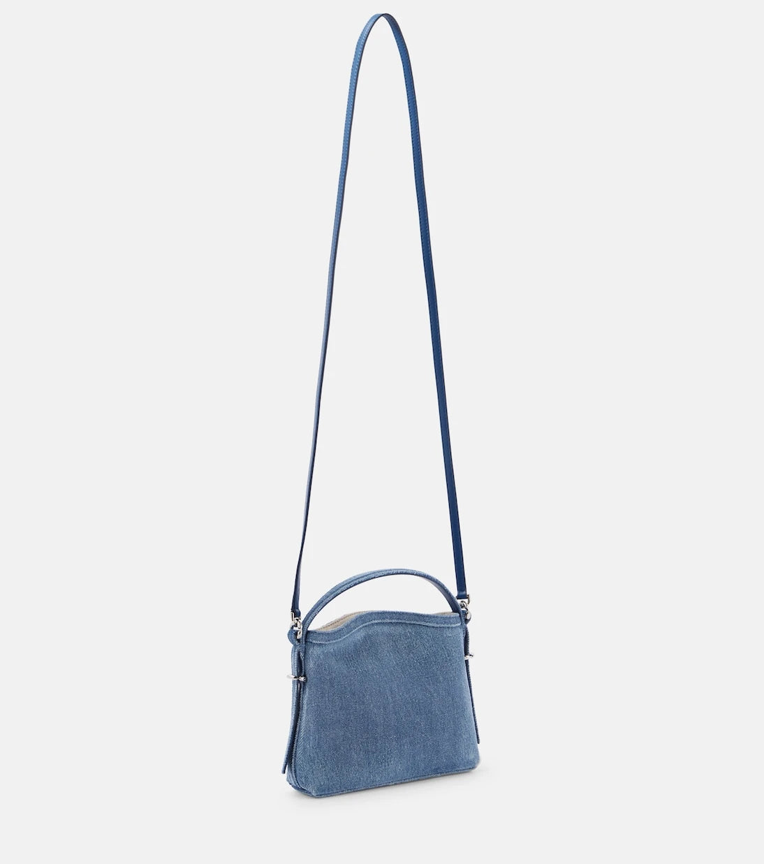 Givenchy - Nano Voyou denim crossbody bag