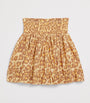 Zimmermann Kids Cotton Leopard Print Skirt (1-12 Years)