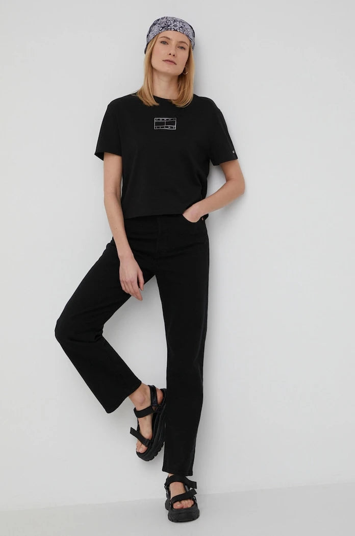 Дънки Levi's RIBCAGE STRAIGHT ANKLE