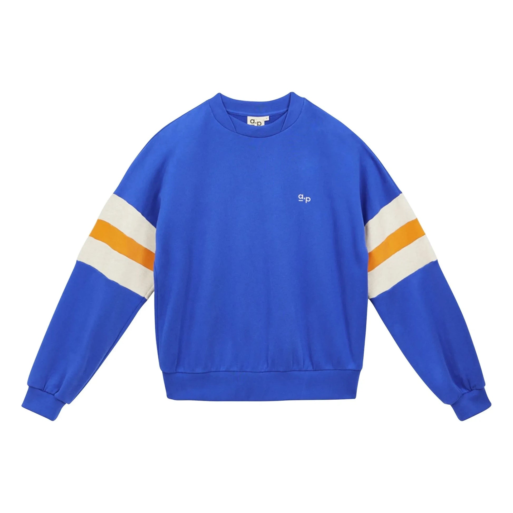 a.p - Organic cotton sweatshirt | Blue