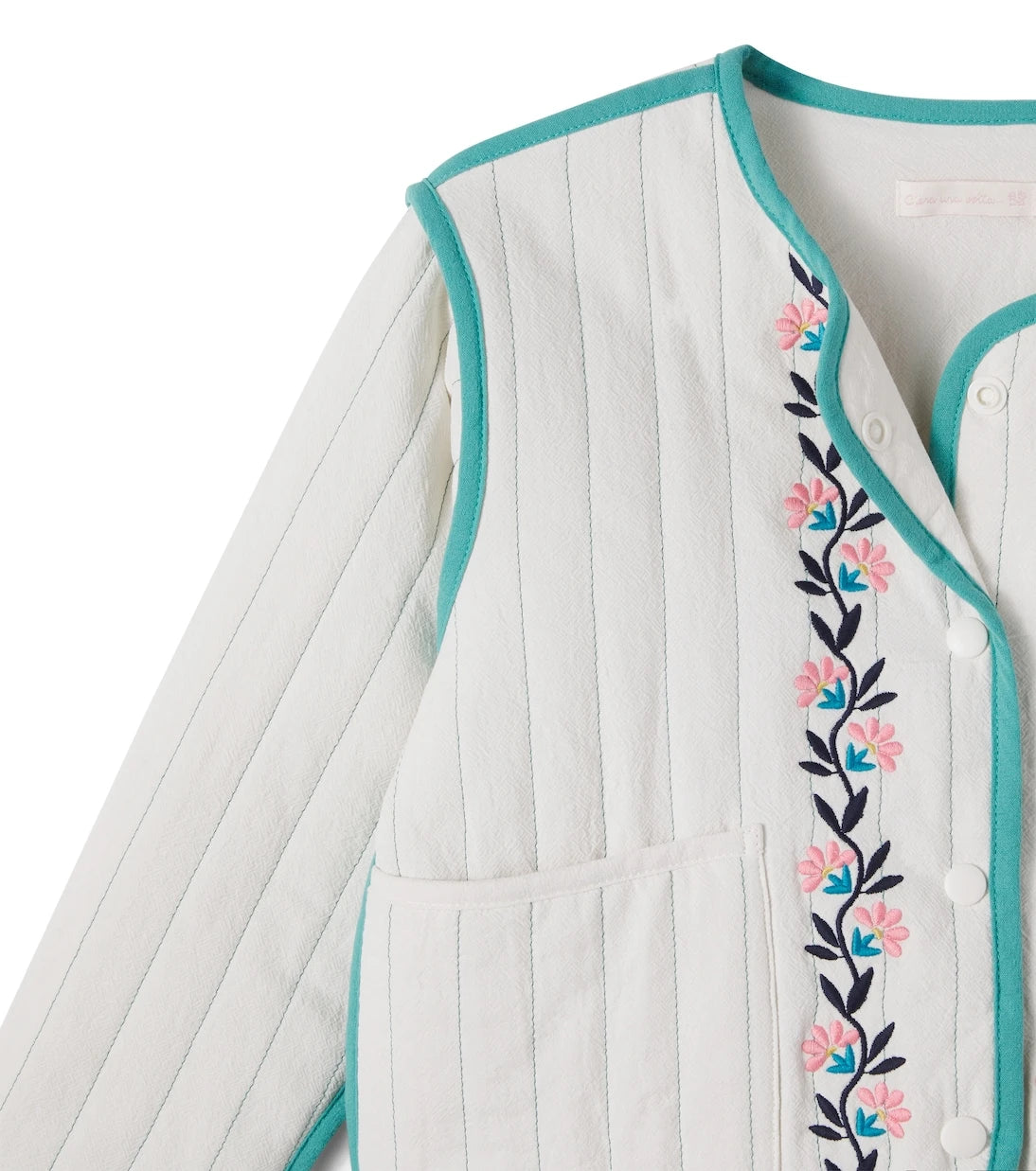 C'era Una Volta - Annina embroidered cotton jacket