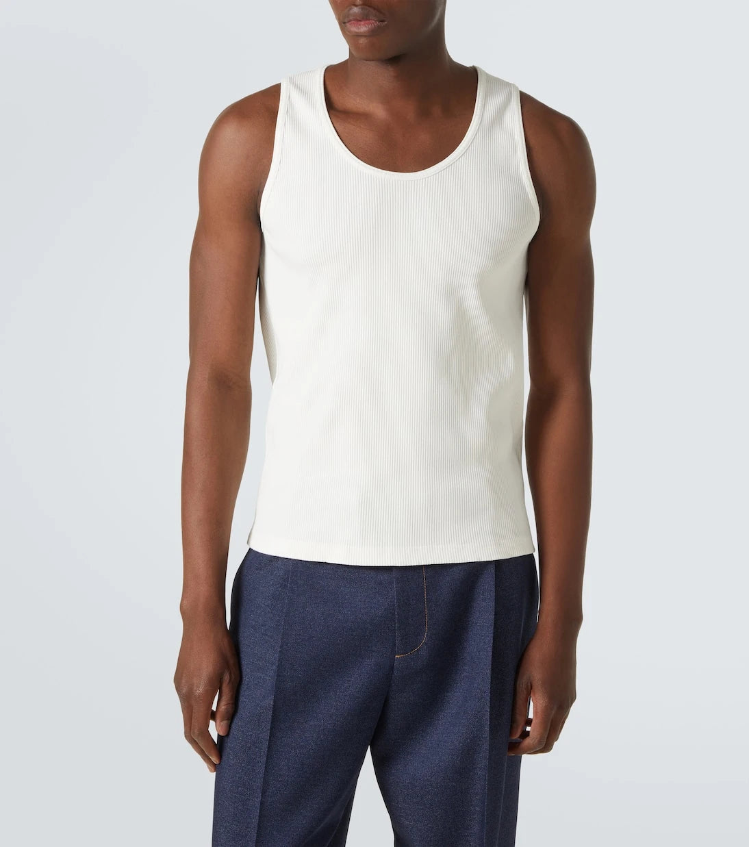 Bottega Veneta - Cotton-blend jersey tank top
