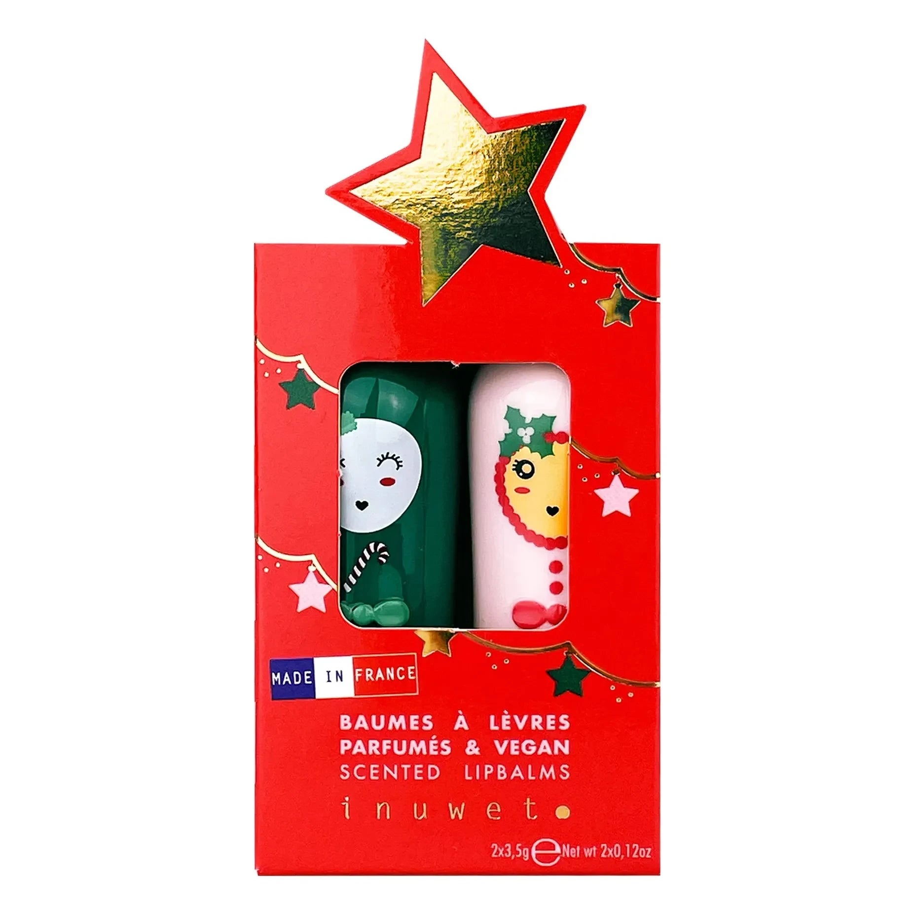 Inuwet - Star lip balm duo set