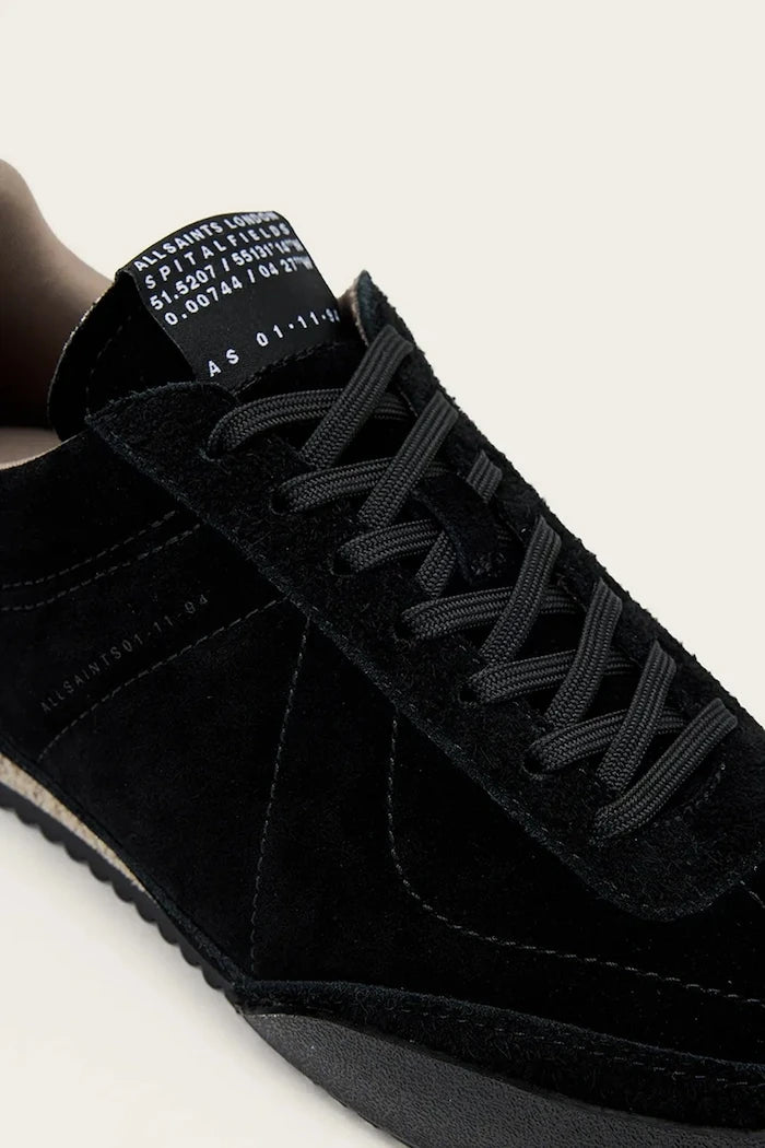 AllSaints Harri Low Top Süet Spor Ayakkabı