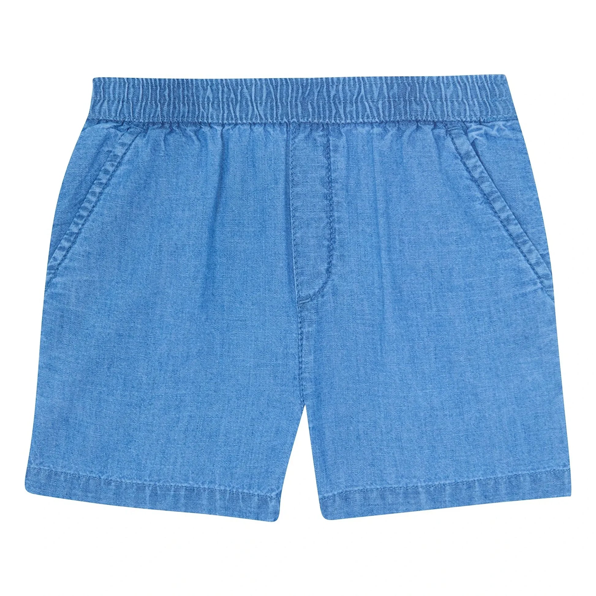 Bonton - Short Lyon Chambray | Denim blue