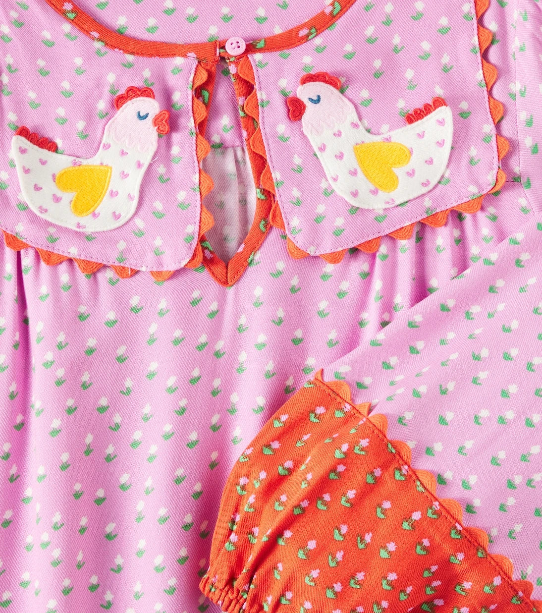 Stella McCartney Kids - Embroidered twill dress