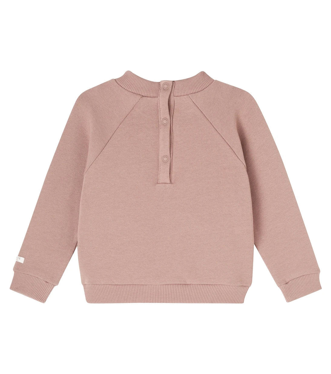 Donsje - Baby Foppe appliqué cotton sweater