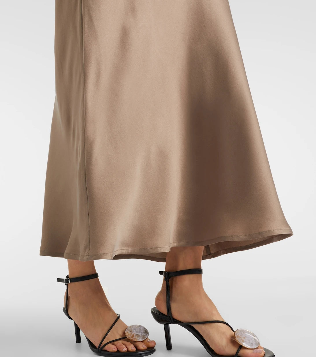 Asceno - Valencia silk charmeuse maxi dress
