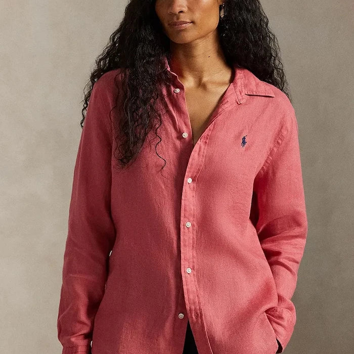 Polo Ralph Lauren риза дамска от лен