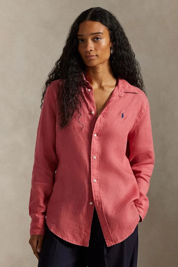 Polo Ralph Lauren риза дамска от лен