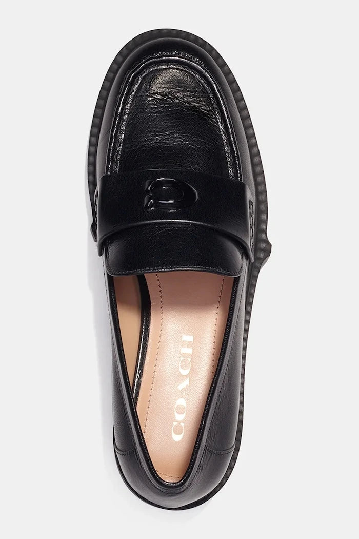 Coach лоуфъри дамски от кожа Leah Loafer