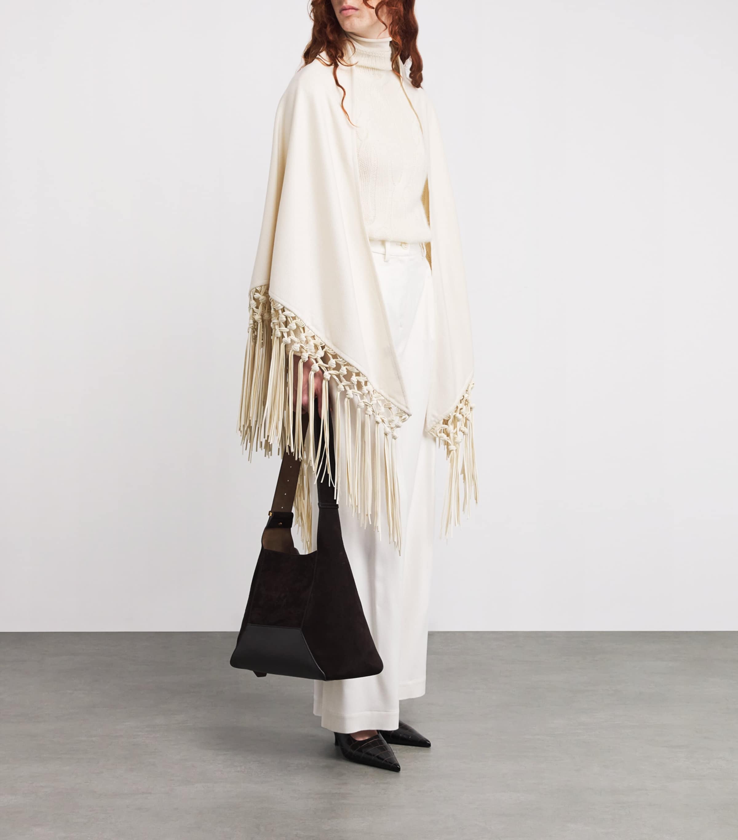 Colombo Kid Cashmere Cable-Knit Sweater