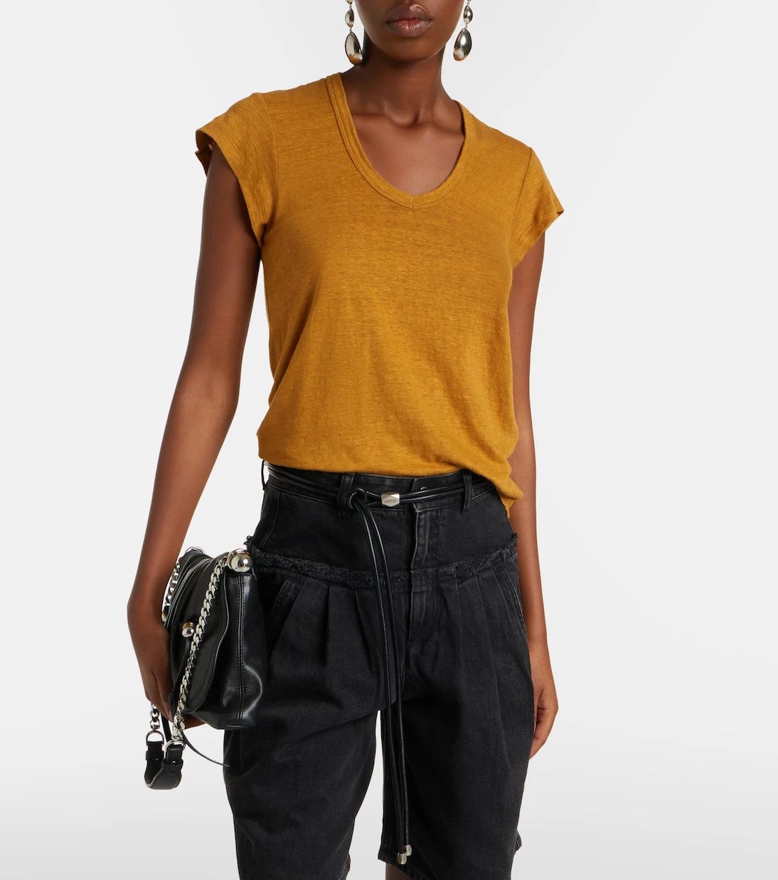 Marant Etoile - Zankou linen T-shirt