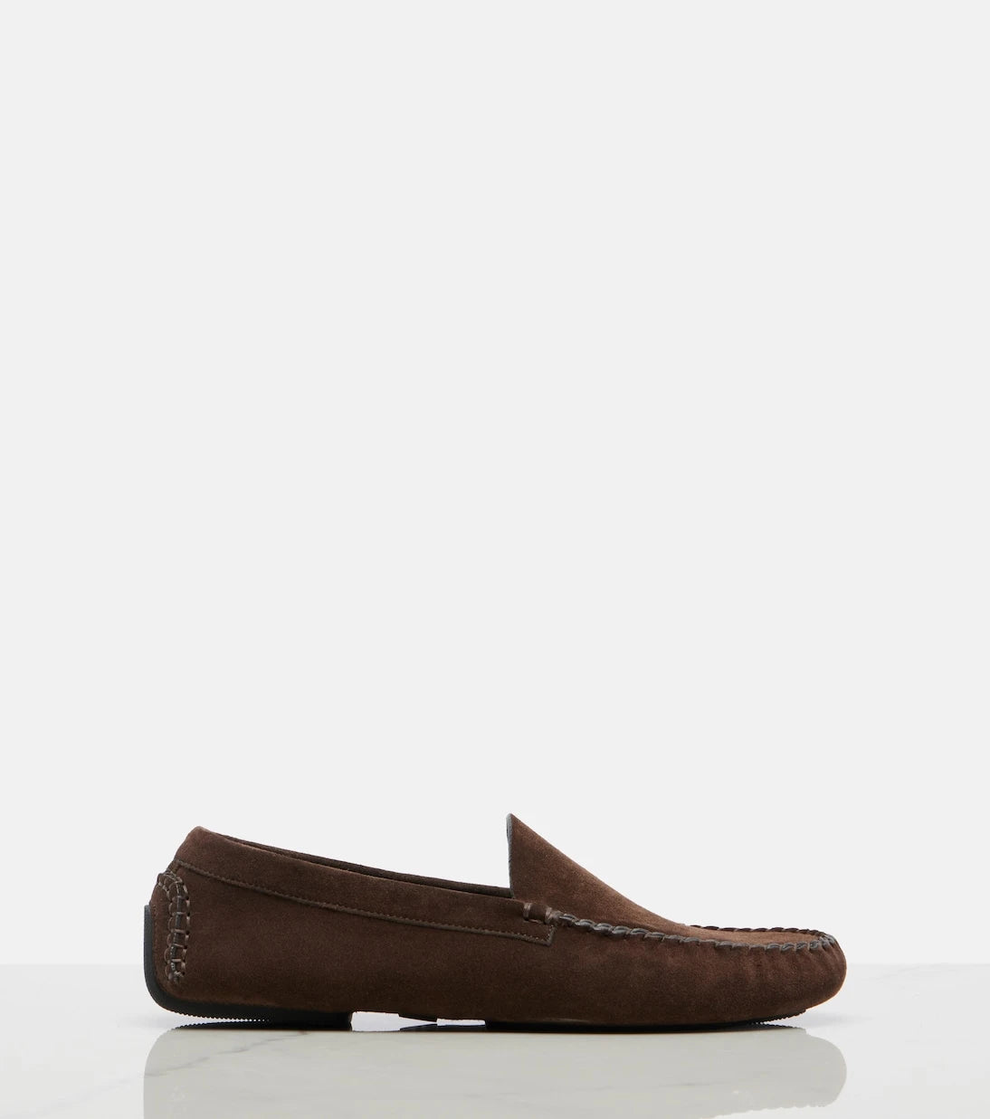 The Row - Lucca suede loafers