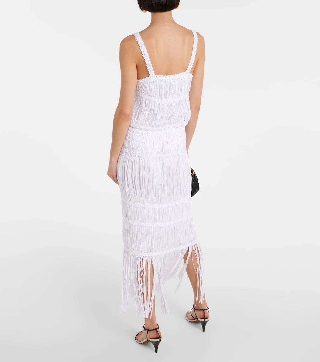 Simkhai - Sterling macramé cotton crop top