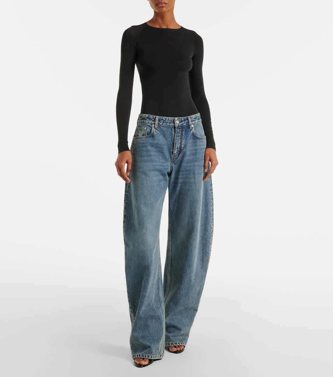 Alaïa - Barrel-leg jeans