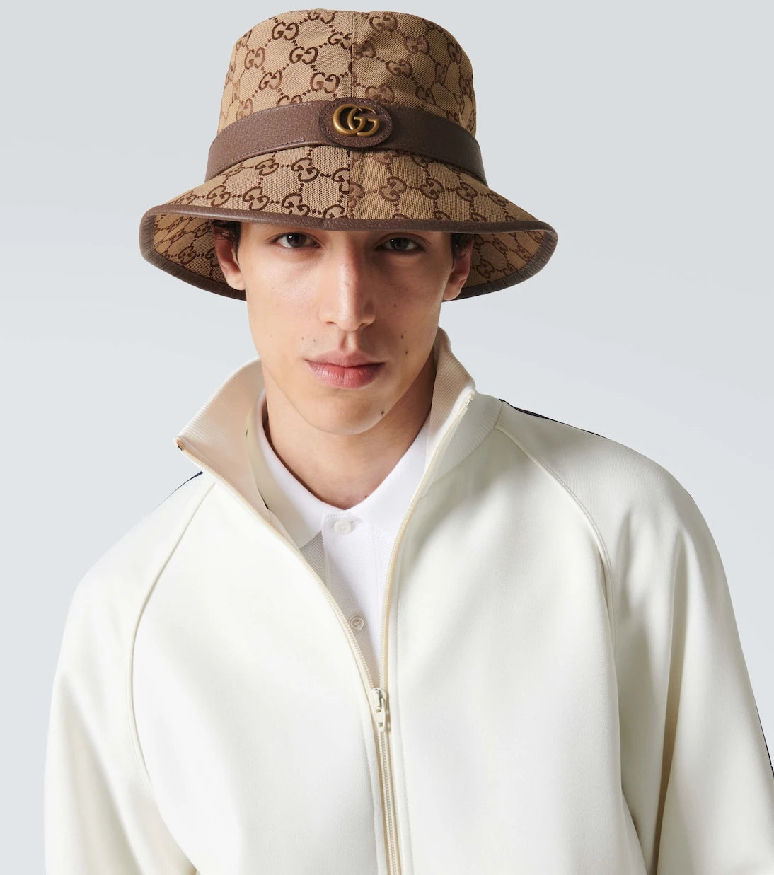 Gucci - GG kanvas kova şapka