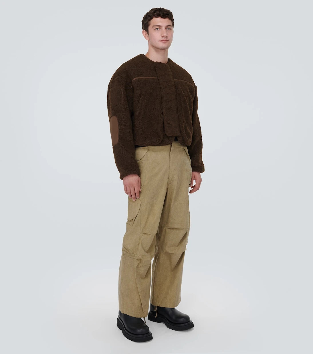 Entire Studios - Cropped fleece jacket