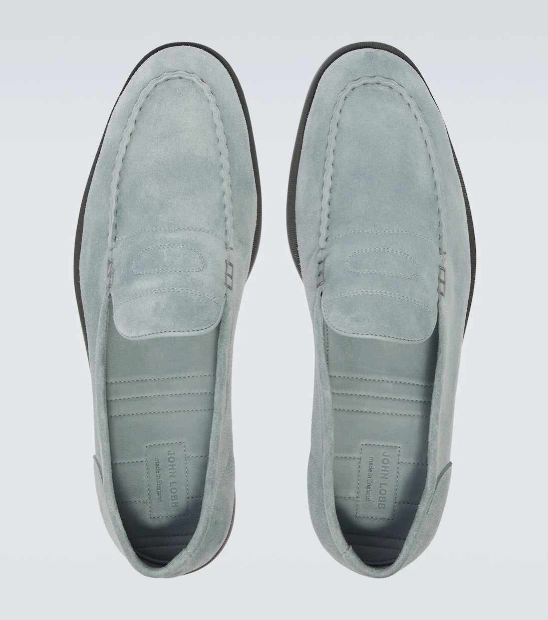John Lobb - Pace suede loafers