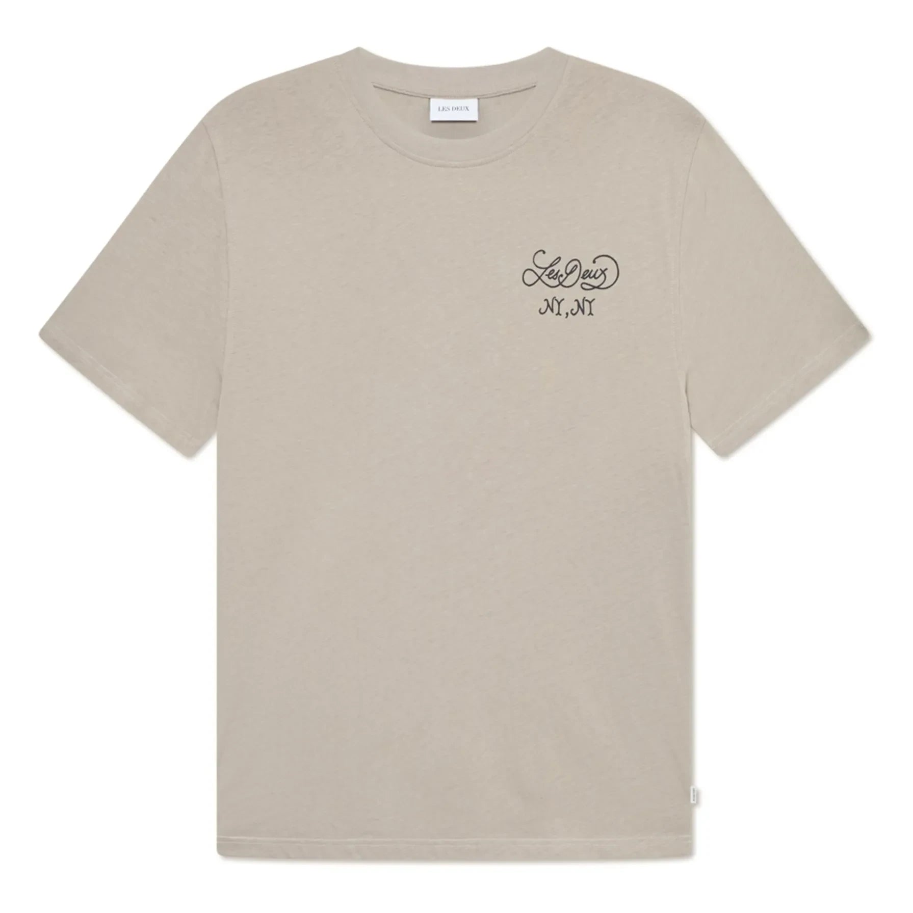 Les Deux - Orchard T-Shirt  | Dark Beige