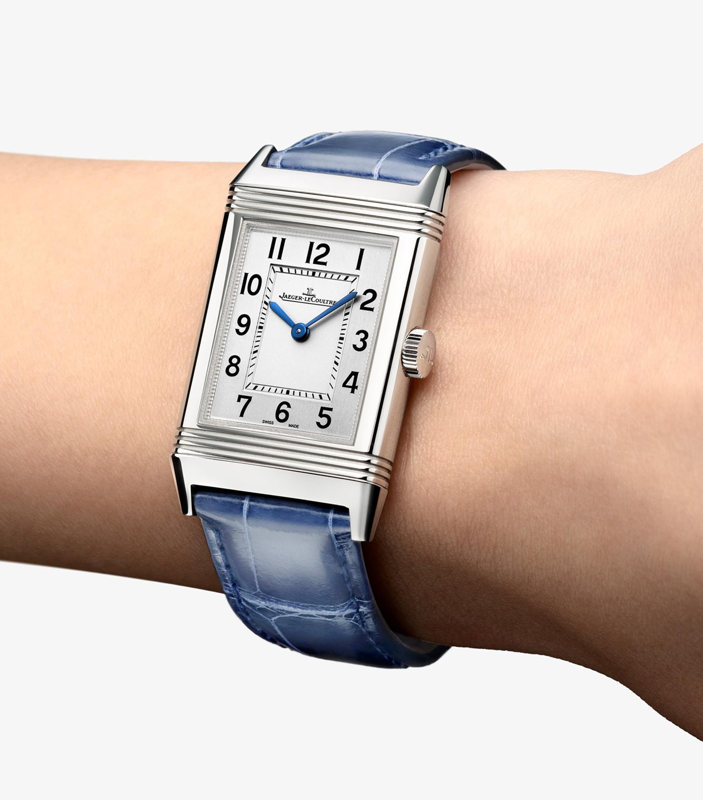 Stainless Steel Reverso Classic Medium Thin Watch 24.4mm