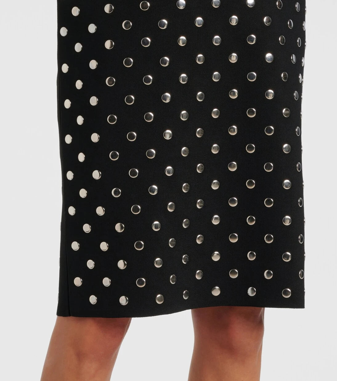 Stella McCartney - Studded cutout halterneck midi dress