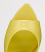 Christian Louboutin Yellow Miss Z Patent Leather Heeled Mules 100
