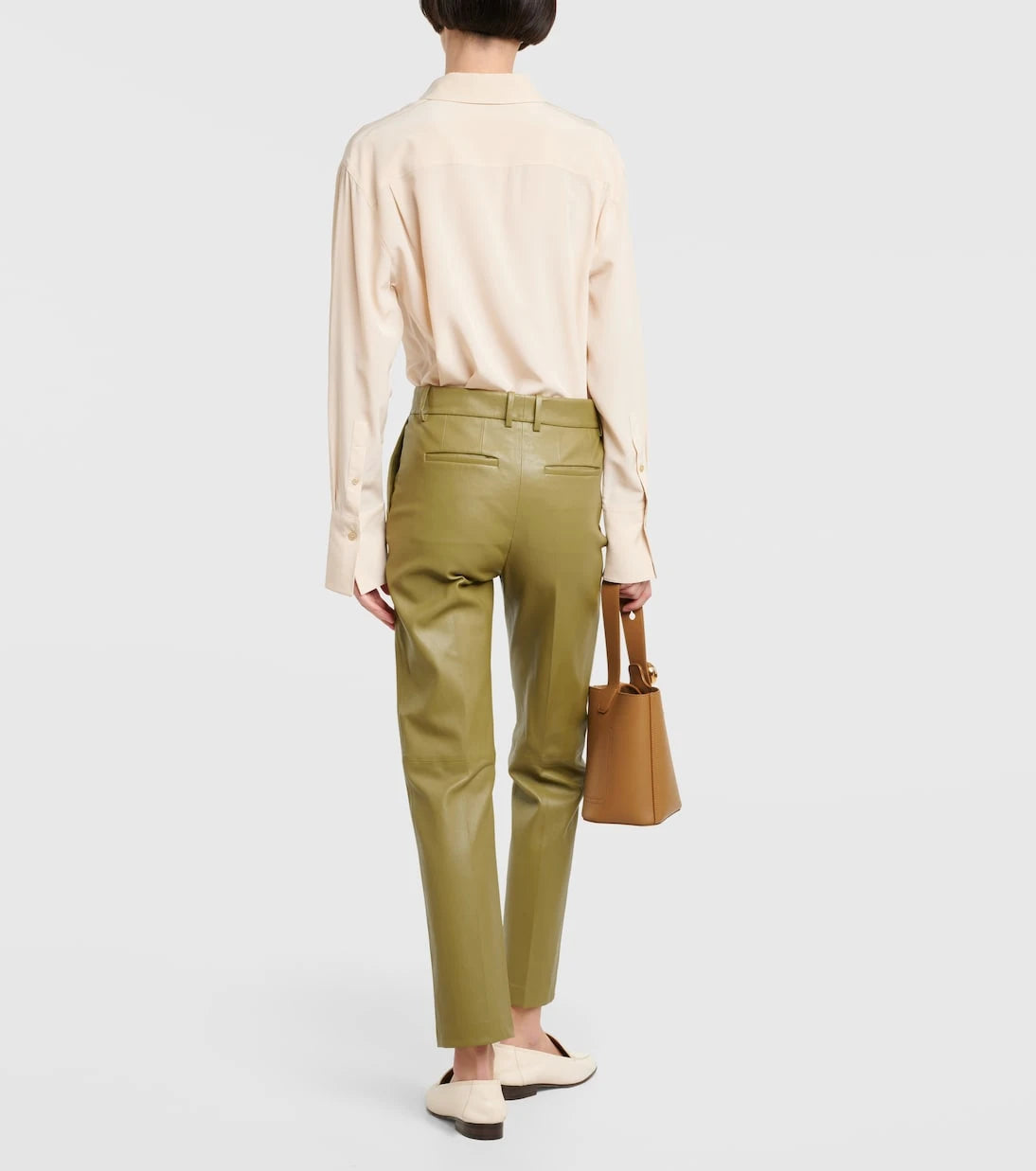 Joseph - Coleman leather straight pants