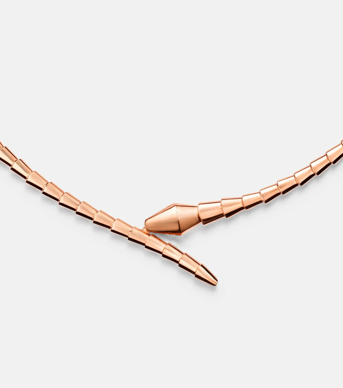 Bvlgari - Serpenti Viper 18kt rose gold necklace