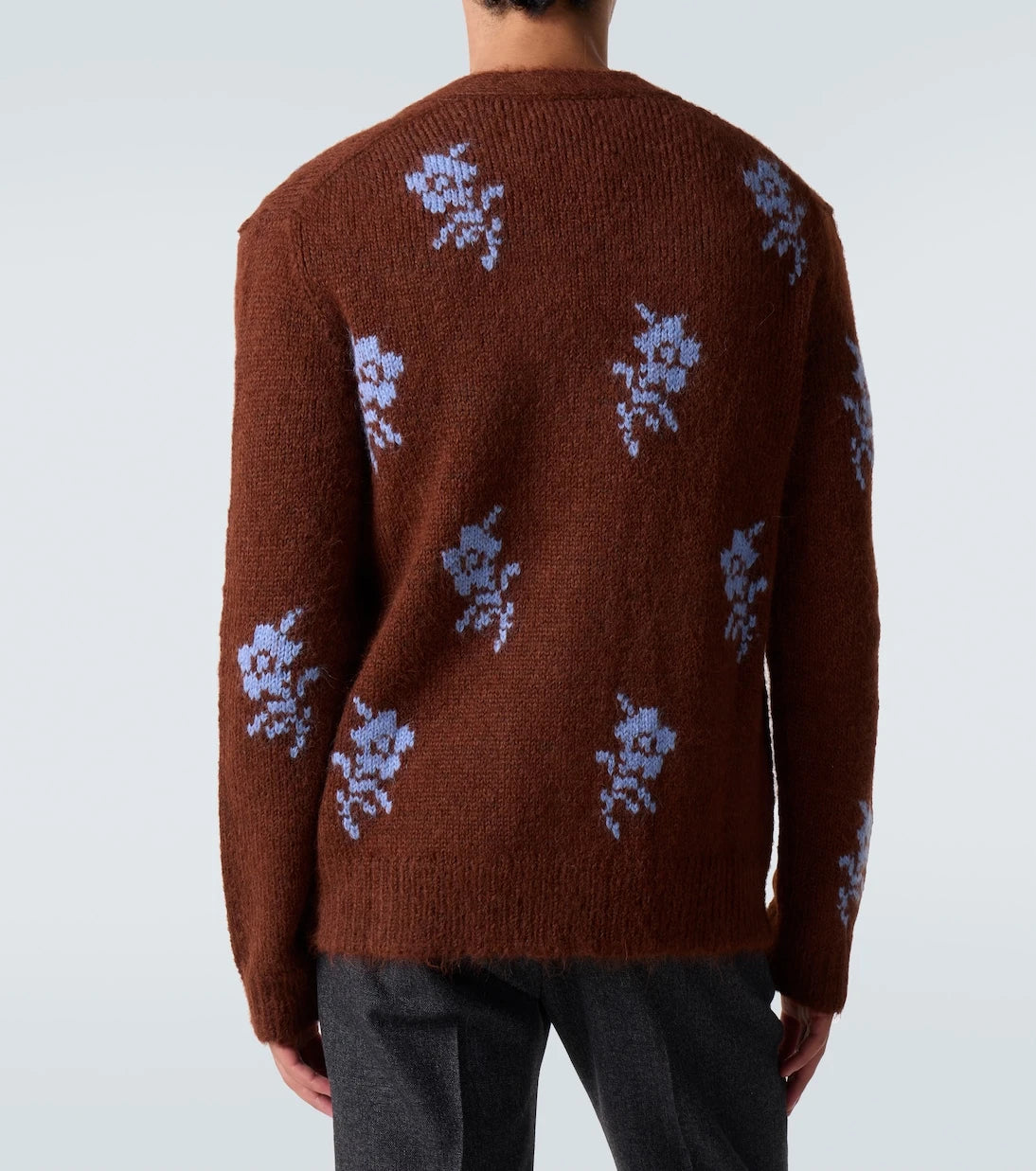Jil Sander - Intarsia alpaca and wool-blend cardigan
