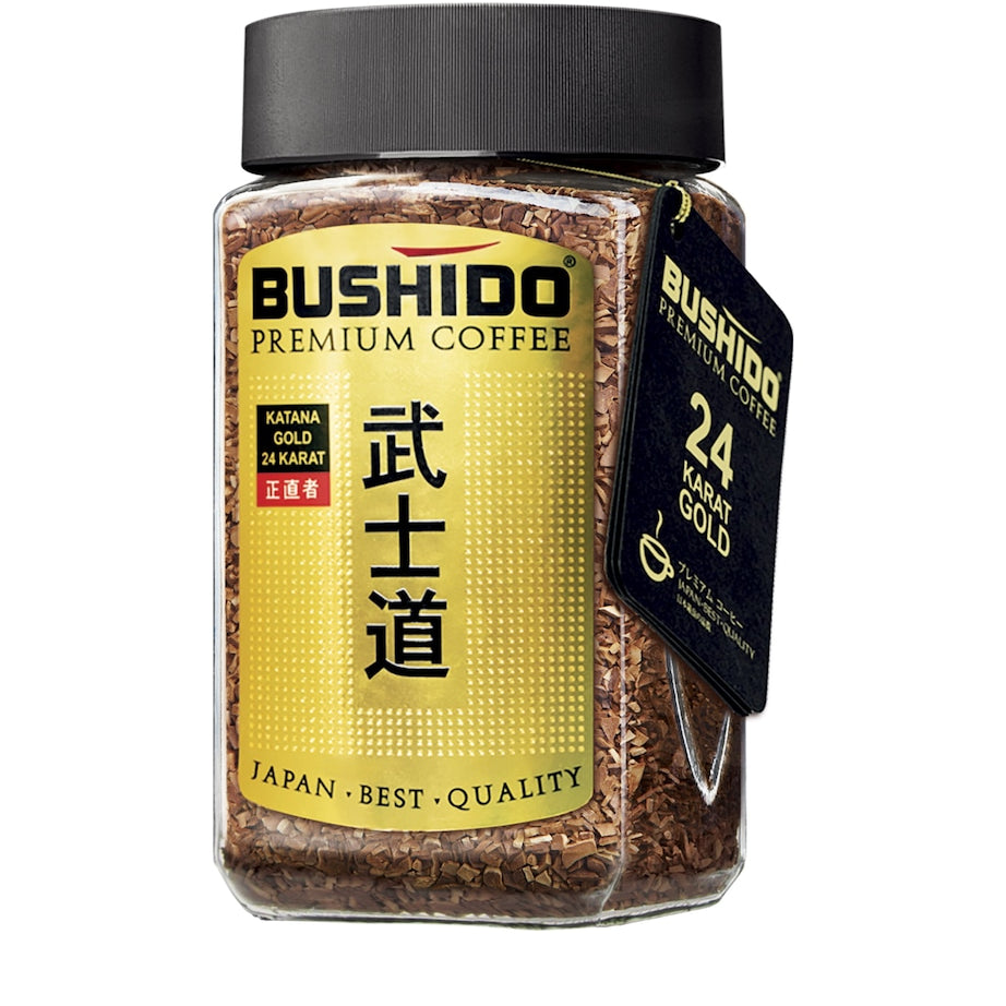 Bushido Coffee 24 Karat Gold Instant Coffee (100G)