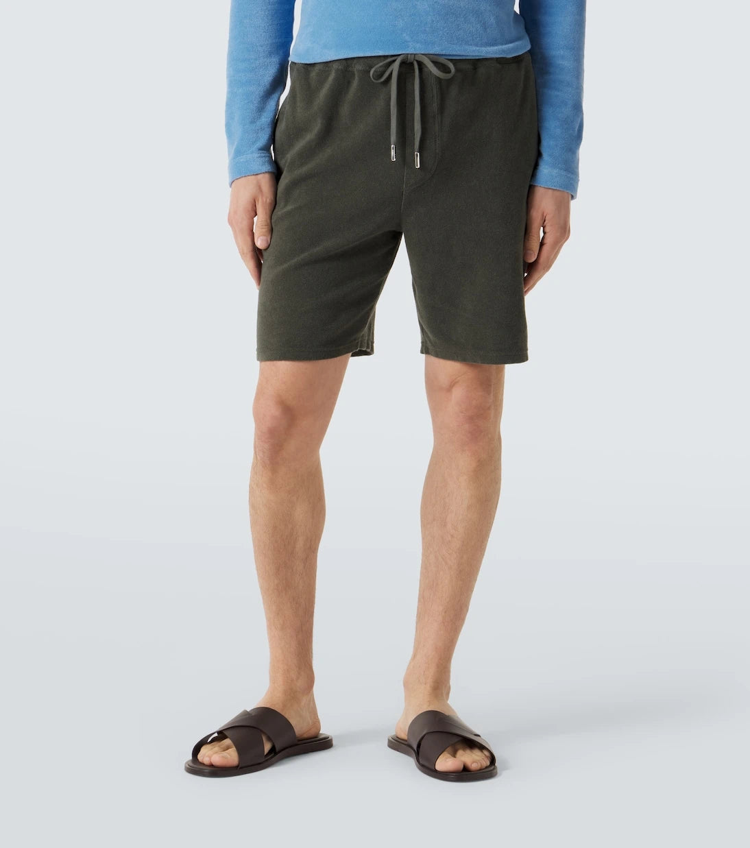 Fedeli - Cotton terry shorts