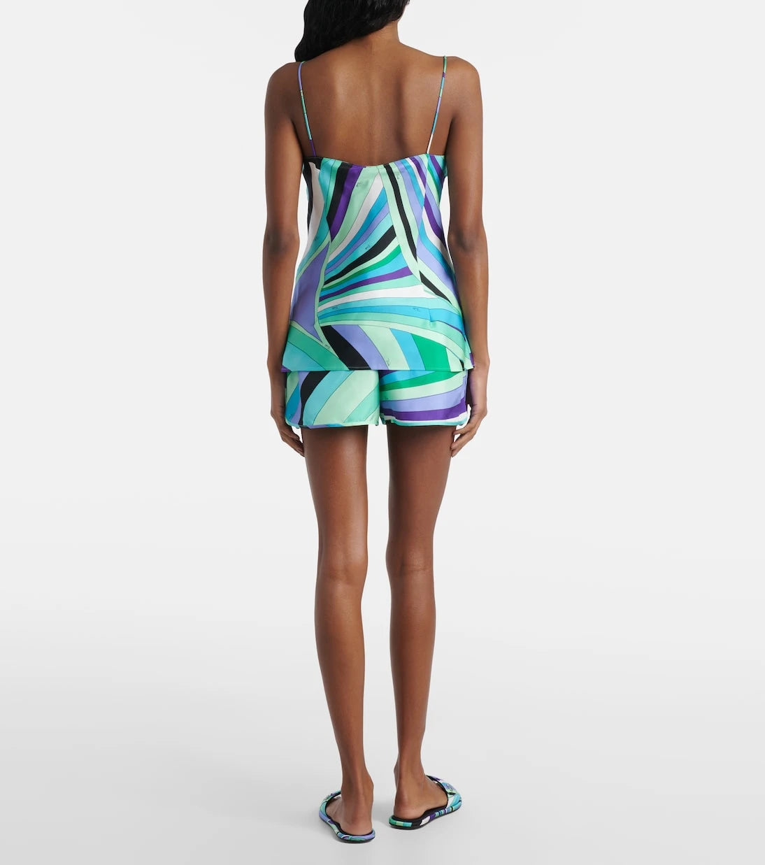 Pucci - Iride silk satin camisole