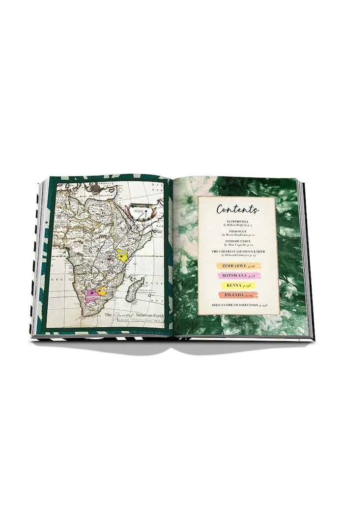 Assouline fotoğraf kitabı African Adventures: The Greatest Safari on Earth, Aline Coquelle
