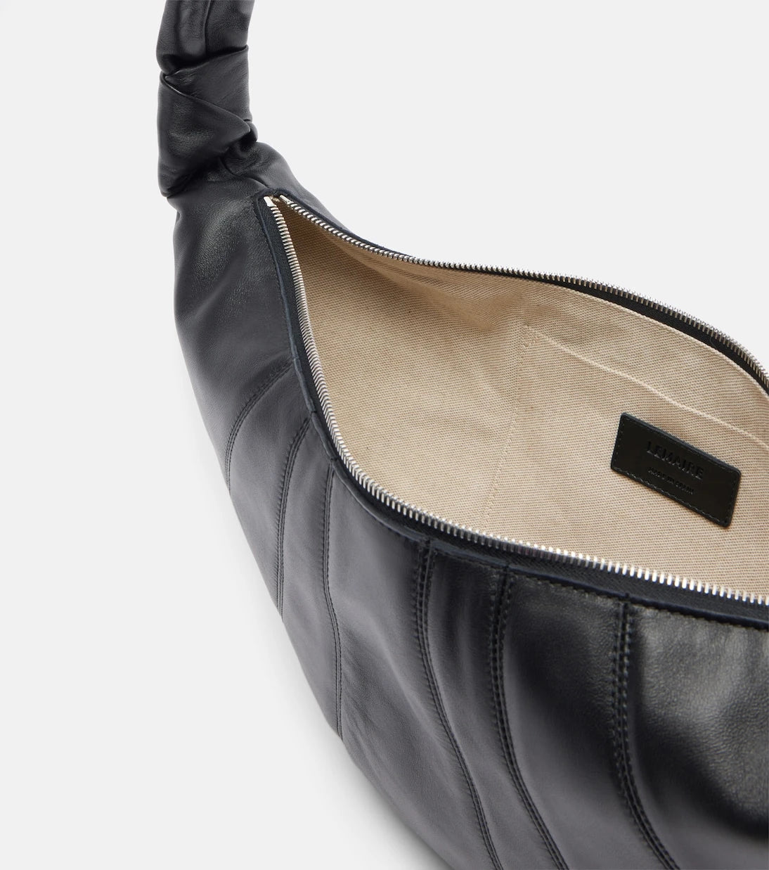 Lemaire - Croissant Medium leather bag