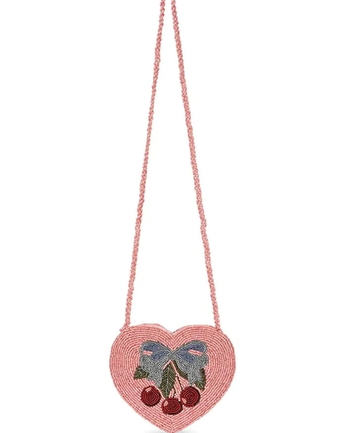 Konges Sløjd BEADED HEART BAG Çocuk Çantası