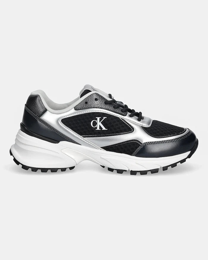 Calvin Klein HIKE RUNNER LACE UP MESH MIX MET