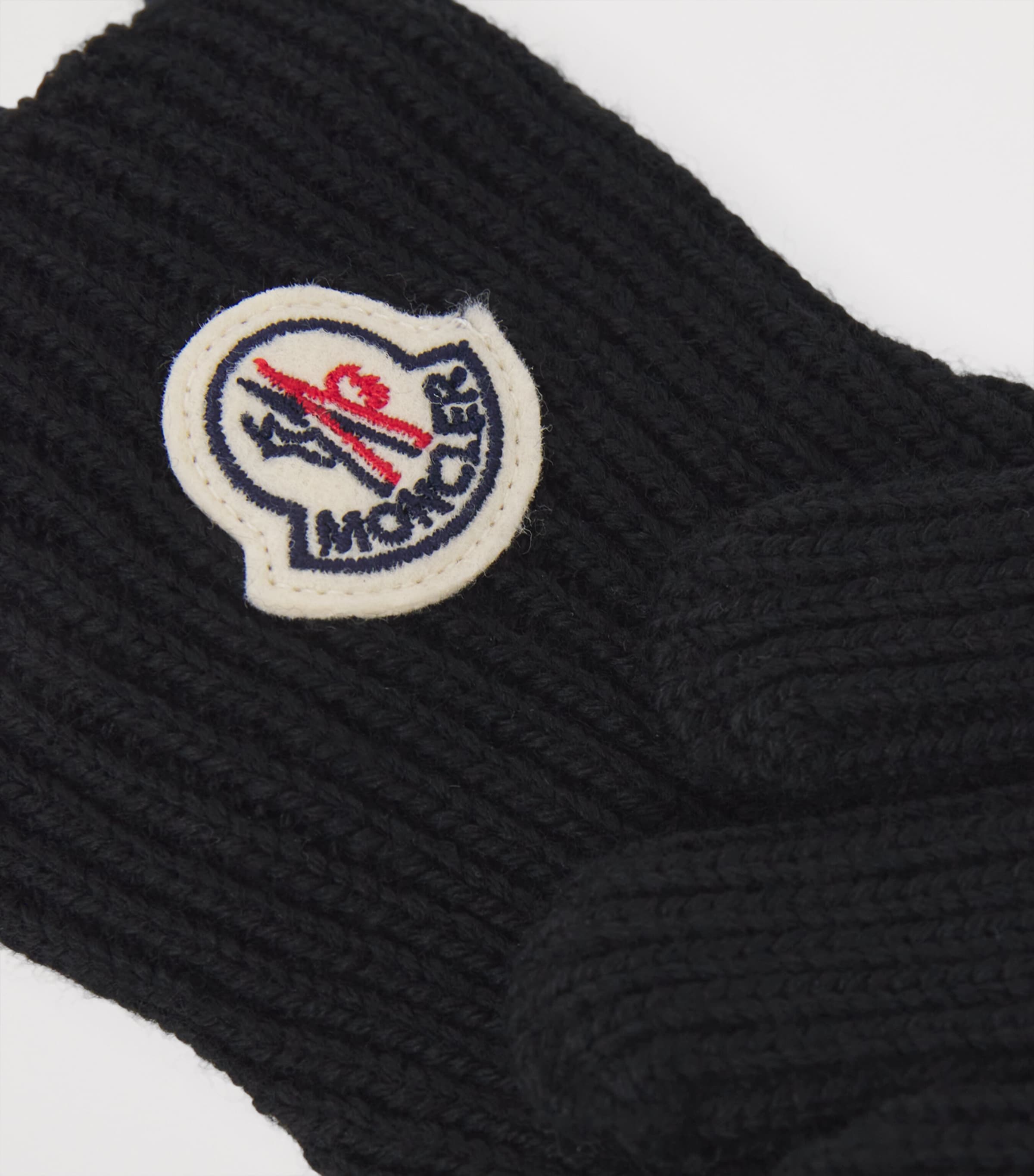 Wool Logo Gloves