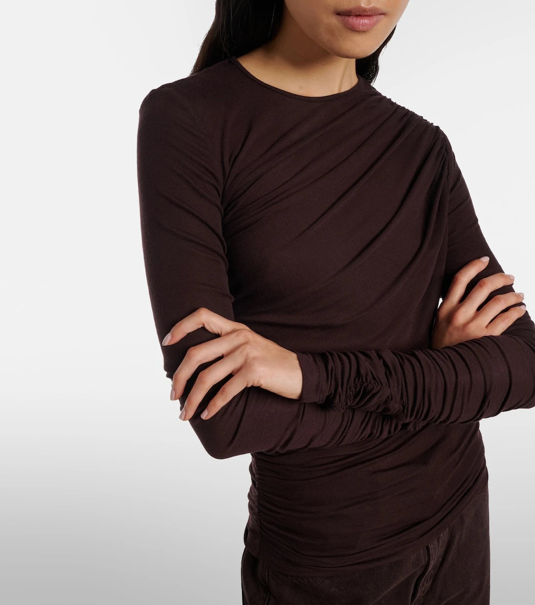 Agolde - Tania Twist ruched top