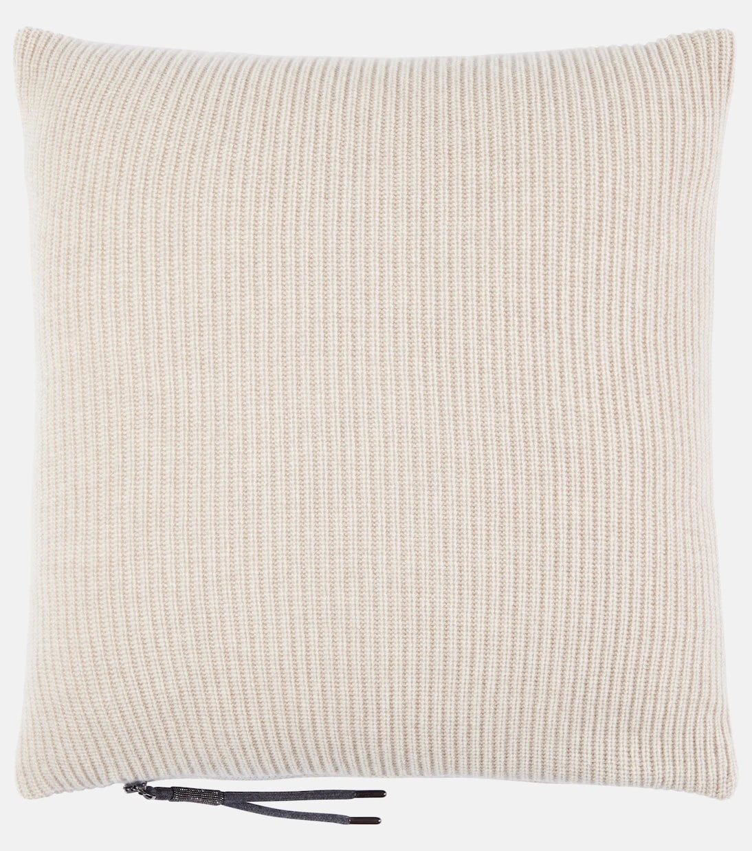 Brunello Cucinelli - Ribbed-knit cashmere cushion