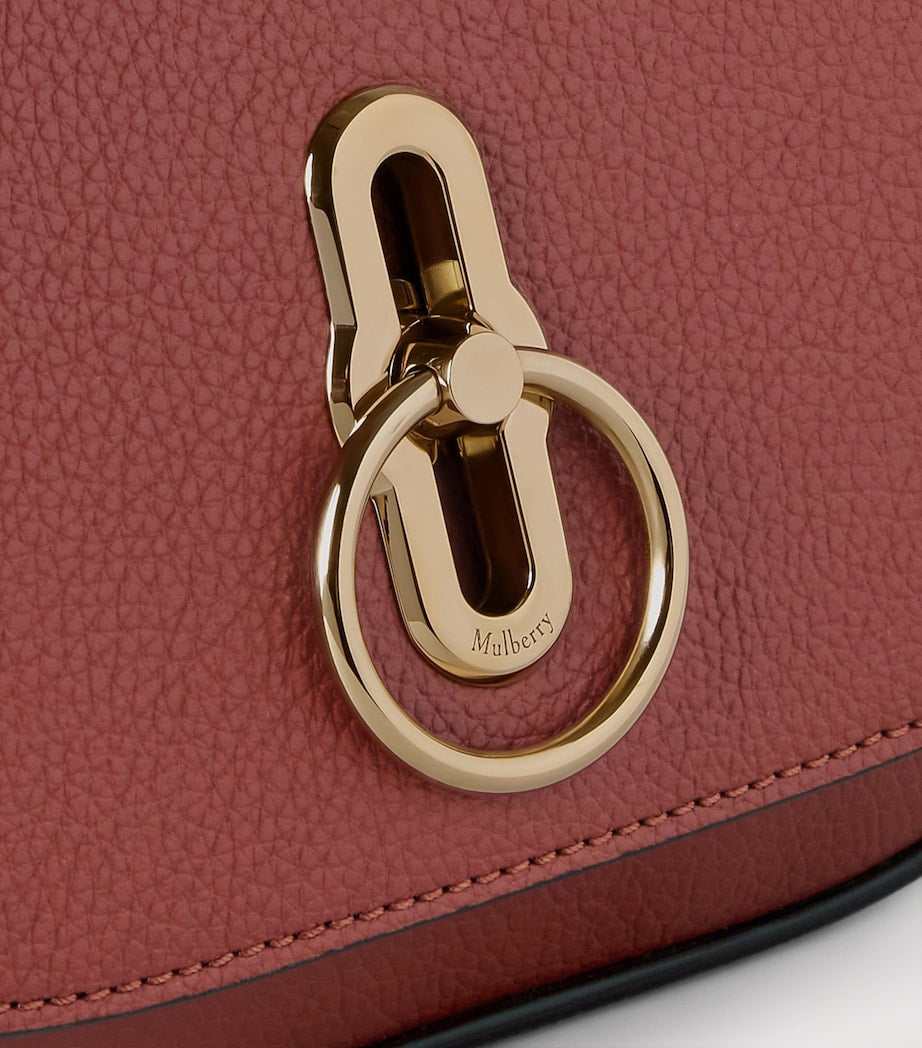 Mulberry Red Small Leather Amberley Cross-Body Bag